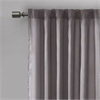 Madison Park Andora Window Curtain in Grey 50x84