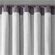 Madison Park Andora Window Curtain in Grey 50x84