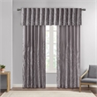 Madison Park Andora Window Curtain in Grey 50x84