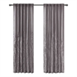 Madison Park Andora Window Curtain in Grey 50x84