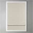 Madison Park Como Printed Faux Silk Room Cordless Roman Shade in Ivory 31x64