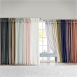 Madison Park Emilia Twist Tab Lined Window Curtain in Pewter 50x108