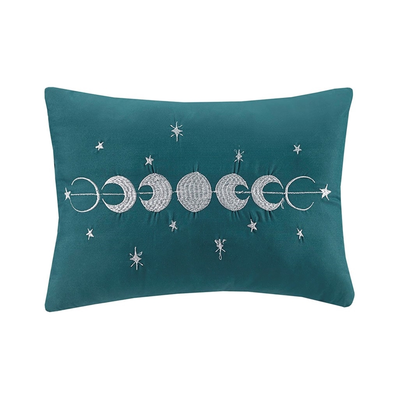 Intelligent Design Felicia Velvet Duvet Cover Full/Queen Sizes Set in Teal