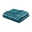 Intelligent Design Felicia Velvet Duvet Cover Full/Queen Sizes Set in Teal