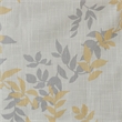 SunSmart Julie Contemporary Fabric Printed Botanical Blackout Panel in Yellow