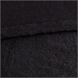 Intelligent Design Fabric Microlight Plush Oversized Blanket in Black