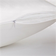 Madison Park Silk Contemporary Fabric Single Pillowcase in White