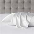Madison Park Silk Contemporary Fabric Single Pillowcase in White