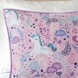 Urban Habitat Lola Unicorn Cotton Quilt Set with Throw Pillows in Pink