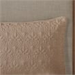 Madison Park Quebec 3-Piece Fabric Fitted Bedspread Set in Khaki