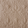 Madison Park Quebec 3-Piece Fabric Fitted Bedspread Set in Khaki