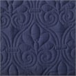 Madison Park Quebec 3-Piece Fabric Fitted Bedspread Set in Navy