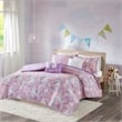 Urban Habitat Lola Unicorn Contemporary Cotton Comforter Set in Pink
