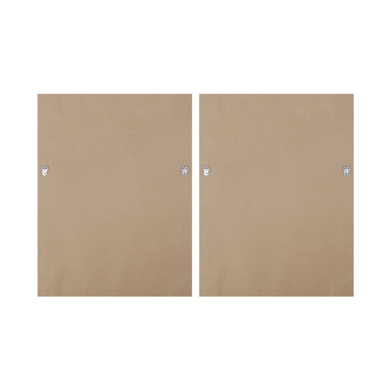 Olliix Botanical Waterfall 2-Piece Polystyrene & Wood Wall Decor Set in Green