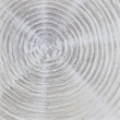 Olliix Silver Sand 3-Piece Hand Embellished Wood Canvas Wall Art Set in Silver