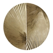 Olliix Radiant 2-Piece Half-Moon Shape Metal Wall Decor Set in Gold