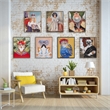 Olliix Pet Portrait King Charles Spaniel III Wood Wall Art in Multi-Color