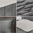 Woolrich Alton 4-Piece Fabric King Down Alternative Comforter Set in Charcoal