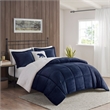 Woolrich Alton 4-Piece Fabric King Down Alternative Comforter Set in Navy