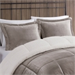 Woolrich Alton 4-Piece Fabric Full/Queen Down Alternative Comforter Set in Gray
