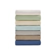 Madison Park Freshspun Contemporary Lightweight Cotton King Blanket in Mint