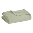 Madison Park Freshspun Contemporary Lightweight Cotton Full/Queen Blanket - Mint