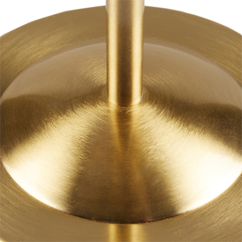 INK+IVY Lumivive Modern Mercury Glass/Iron Table Lamp in Gold