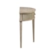 Martha Stewart Crestview Traditional Wood Storage Console Table in Wheat