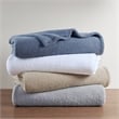 Beautyrest Dream Soft Faux Feathersoft Fabric Blanket in Taupe