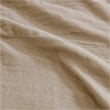 Clean Spaces Gauze Contemporary Lightweight Cotton Full/Queen Blanket in Tan