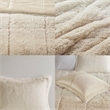 Intelligent Design Brielle 3-Pc Fabric Full/Queen Comforter Mini Set in Ivory