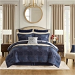 Olliix Croscill Classics Galleria Queen Comforter Set Polyester in Navy