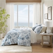 Olliix Harbor House Botanical Full/Queen Duvet Cover Set Cotton in Navy/Blue