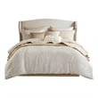 Olliix Madison Park Royce Queen Comforter Set Polyester in Ivory