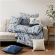 Olliix Madison Park Salara Queen Comforter Set Cotton in Blue