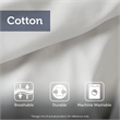 Olliix Madison Park Veronica King/Cal King Comforter Mini Set in Warm Grey/White