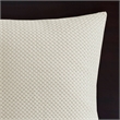 Olliix Madison Park Signature Essence Queen Comforter Set Cotton in Ivory