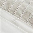 Olliix Madison Park Signature Essence Queen Comforter Set Cotton in Ivory