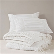 Olliix 510 Design Mia Twin/Twin XL Comforter Set Microfiber in White