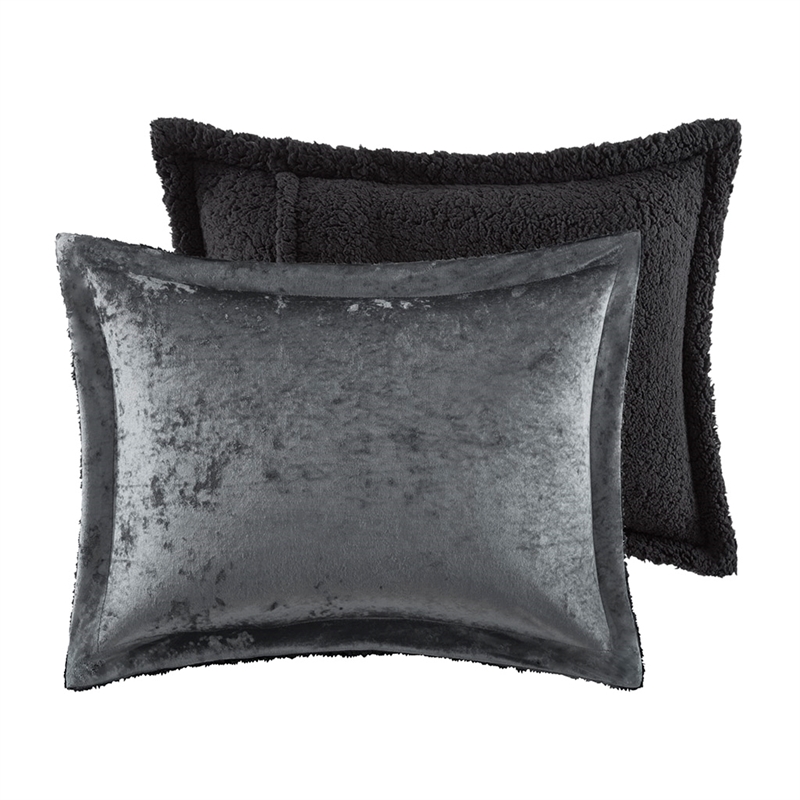 Olliix Intelligent Design Mira Full/Queen Comforter Mini Set in Charcoal