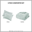 Olliix Intelligent Design Mira King/Cal King Comforter Mini Set in Aqua