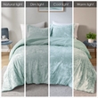 Olliix Intelligent Design Mira King/Cal King Comforter Mini Set in Aqua