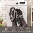Olliix Madison Park Jolene King/Cal King Comforter Set Cotton in Dark Grey/Plum