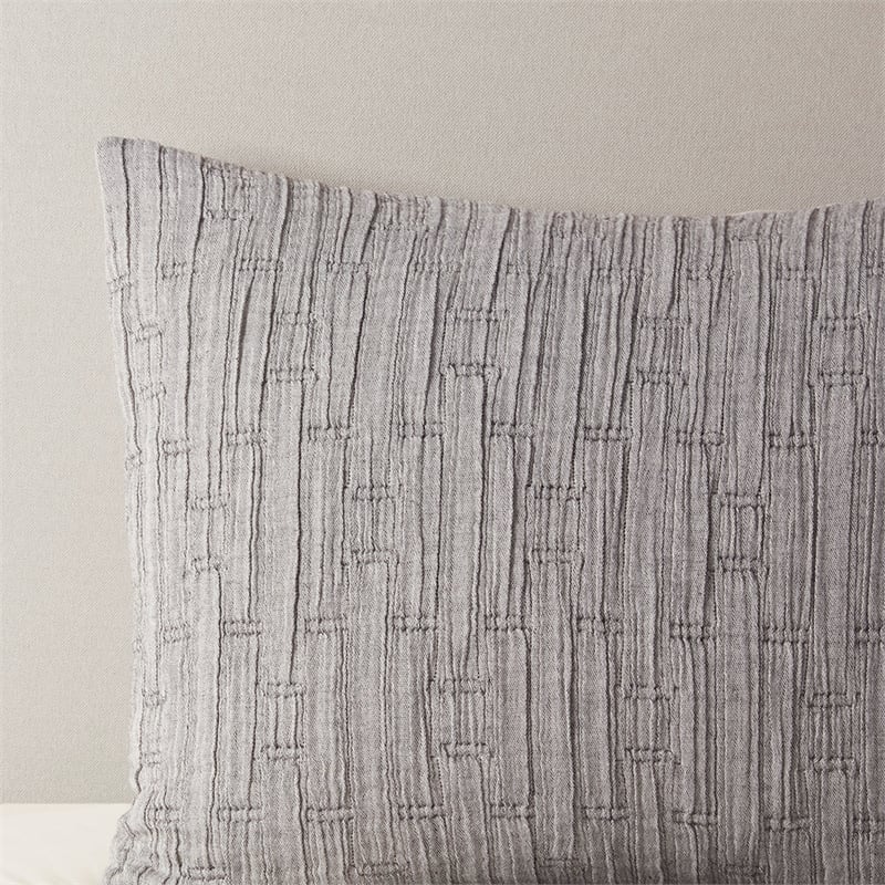 Olliix Chapel Hill Arlo Full/Queen Comforter Mini Set Cotton in Charcoal