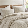 Olliix Chapel Hill Harper Full/Queen Comforter Mini Set Cotton in Natural