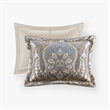 Olliix Croscill Classics Julius Cal King Comforter Set Polyester in Blue/Grey