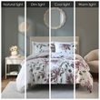 Olliix Madison Park Essentials Alice Cal King Comforter Set Polyester in Mauve
