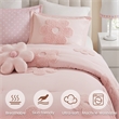 Olliix Intelligent Design Kids Gracie Full/Queen Comforter Set Polyester in Pink