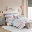 Olliix Intelligent Design Kids Haisley Full/Queen Comforter Set Cotton in Pink