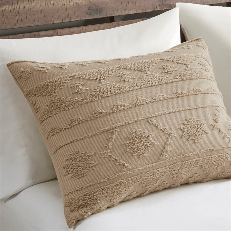 Olliix Woolrich Breckenridge Twin/Twin XL Comforter Mini Set Polyester in Tan